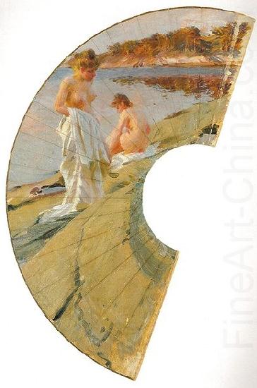 Anders Zorn Les baigneuses china oil painting image